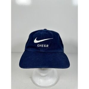 RARE VTG Nike Cheer White Label Corduroy Hat OSFA Spellout Center Swoosh Supreme